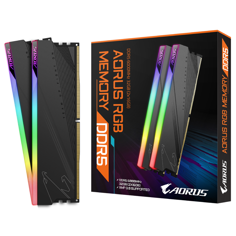 AORUS RGB Memory DDR5 32GB (2x16GB) 6000MT/s｜AORUS - ギガバイト 日本