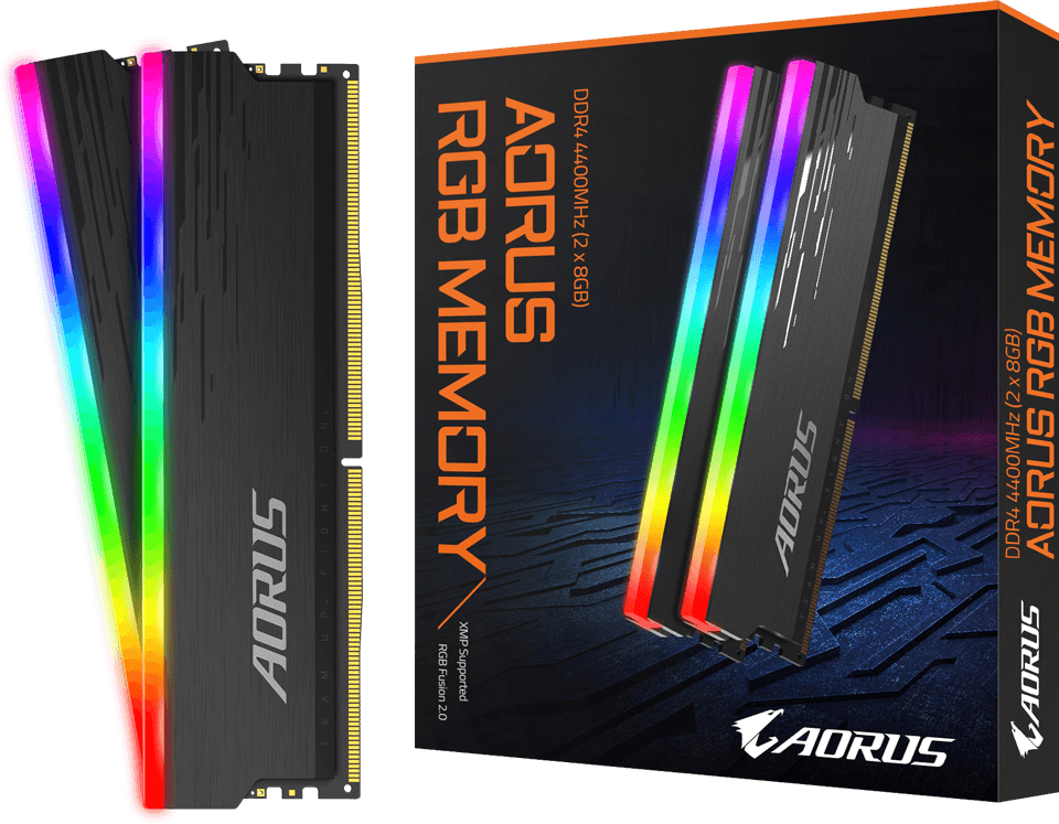 AORUS RGB Memory DDR4 16GB (2x8GB) 4400MT/s - GIGABYTE India