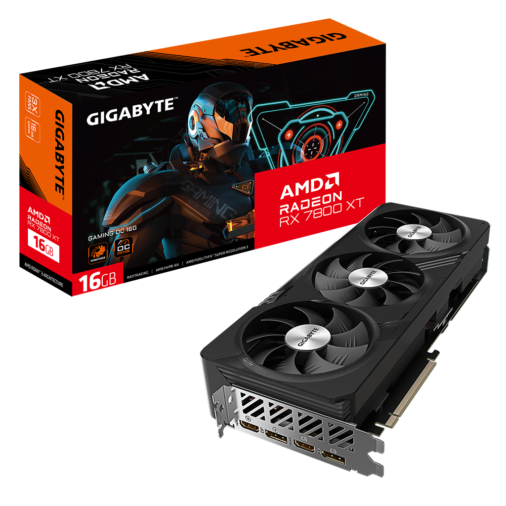 Radeon™ RX 7800 XT GAMING OC 16G - GIGABYTE Global