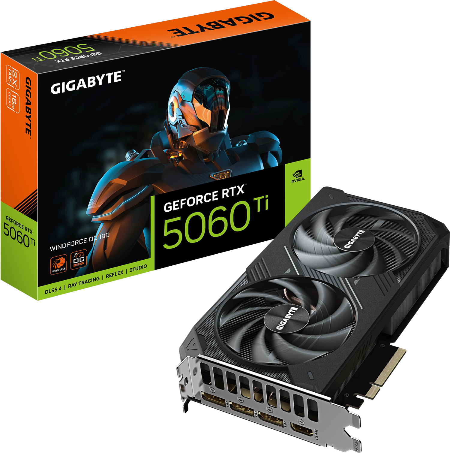 GeForce RTX™ 5060 Ti WINDFORCE OC 16G - GIGABYTE Japan
