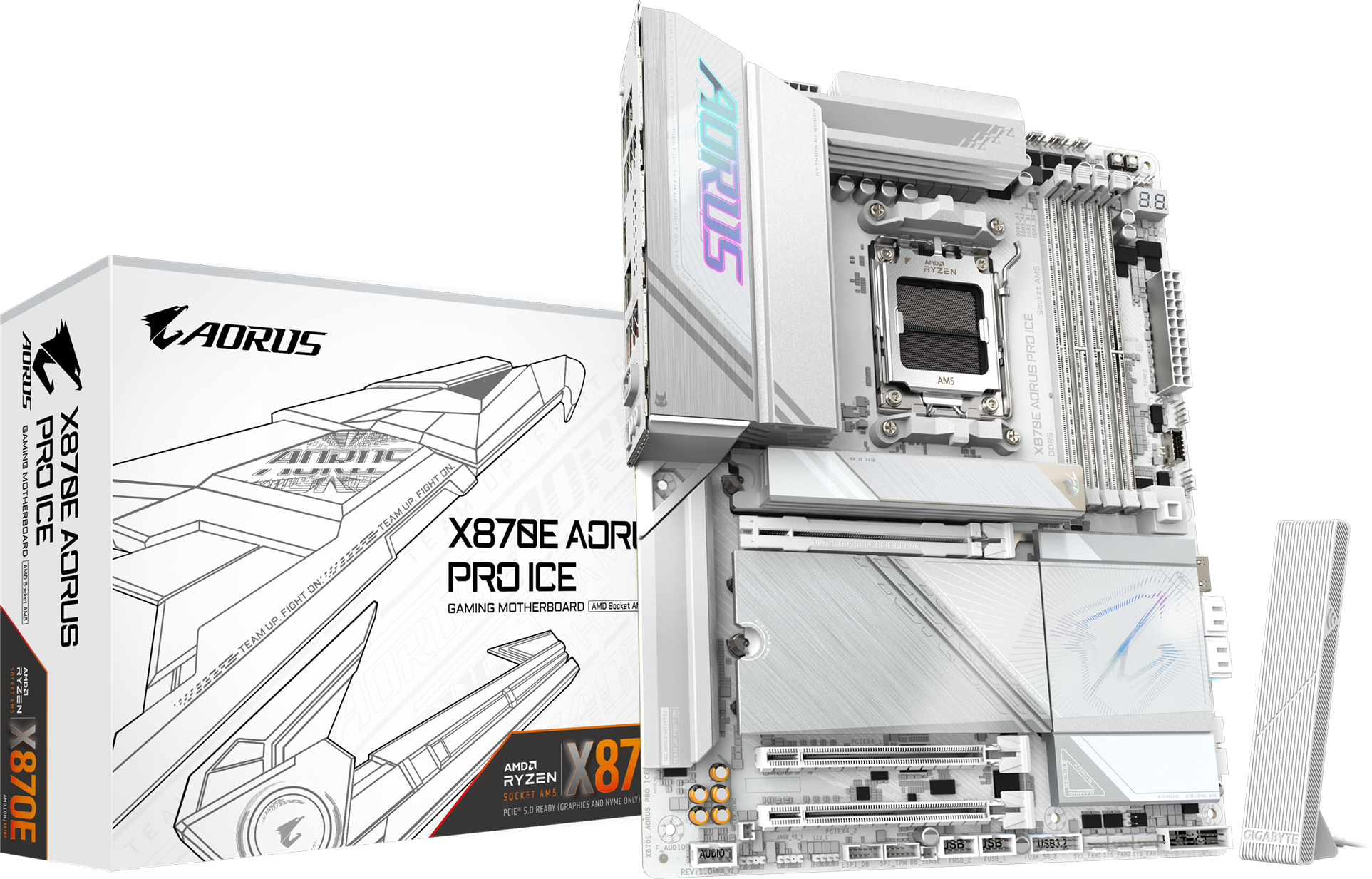 X870E AORUS PRO ICE (Rev. 1.0) - GIGABYTE Romania