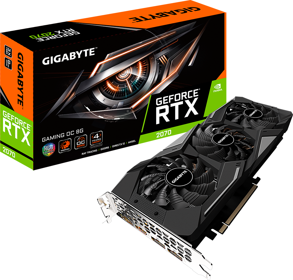 GeForce RTX™ 2070 GAMING OC 8G (Rev. 1.0) - GIGABYTE Global