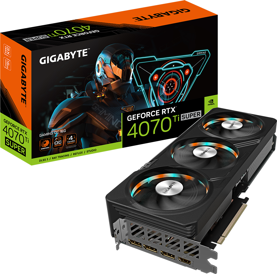 GeForce RTX™ 4070 Ti SUPER GAMING OC 16G - GIGABYTE Japan
