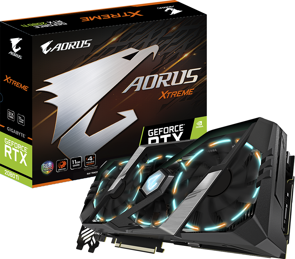 AORUS GeForce RTX™ 2080 Ti XTREME 11G - GIGABYTE U.S.A.