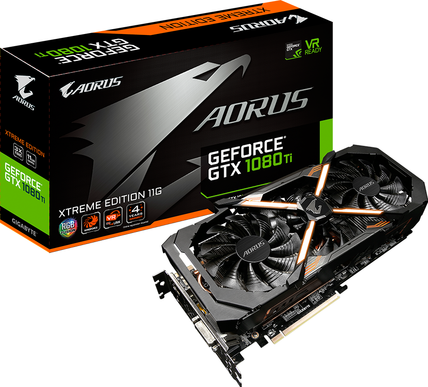 AORUS GeForce® GTX 1080 Ti Xtreme Edition 11G - GIGABYTE Global