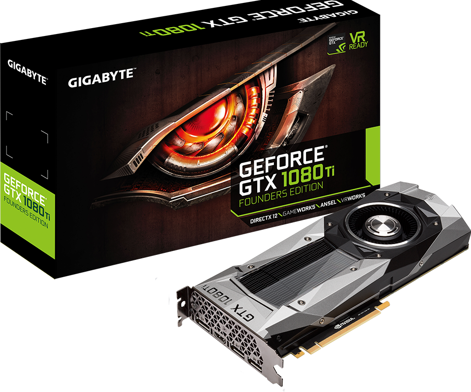 GeForce® GTX 1080 Ti Founders Edition 11G - GIGABYTE Chile
