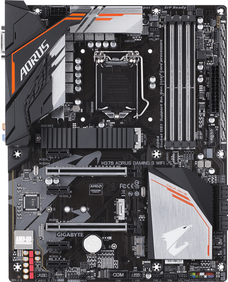H370 AORUS GAMING 3 WIFI (Rev. 1.0) - GIGABYTE Japan