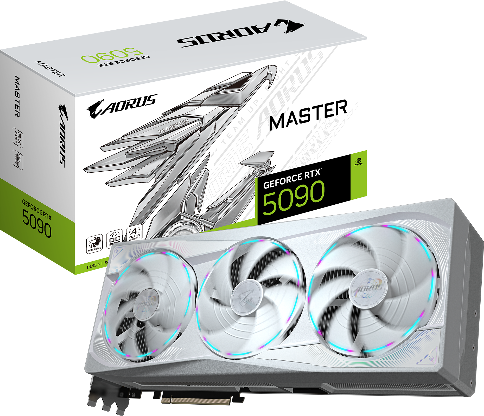 AORUS GeForce RTX™ 5090 MASTER ICE 32G - GIGABYTE Global