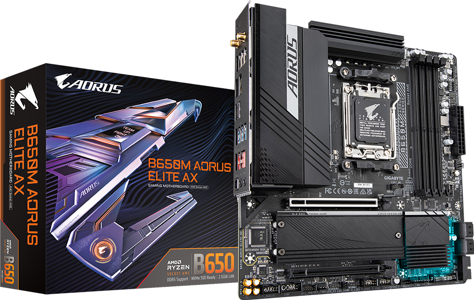 B650M AORUS ELITE AX (Rev. 1.0/1.1) - GIGABYTE Japan