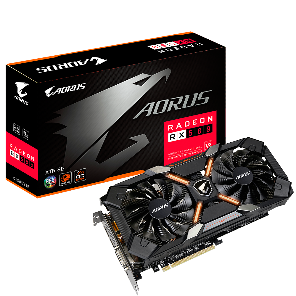 AORUS Radeon™ RX580 XTR 8G｜AORUS - GIGABYTE Global