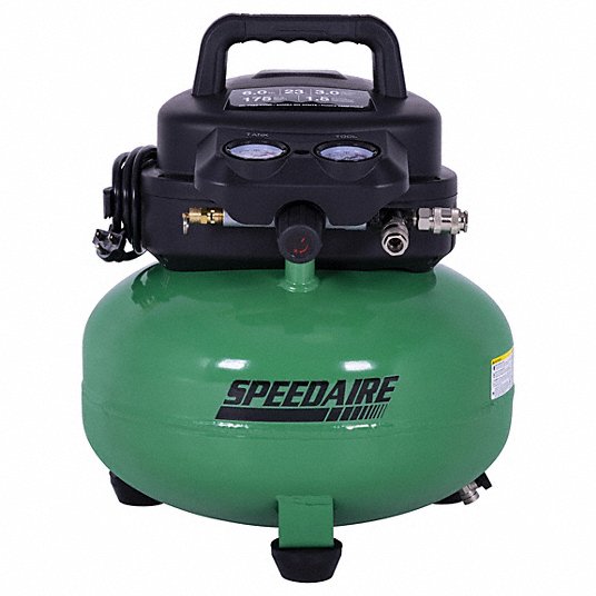 SPEEDAIRE 6 gal Tank 1.5 hp 175 psi Handheld Portable Electric Air