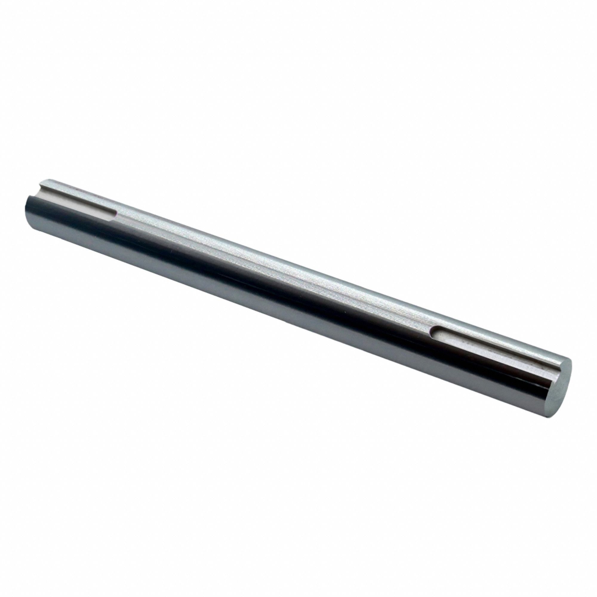 1045 Carbon Steel, 2 in Dia, Partial Keyed Rotary Shaft - 827G54