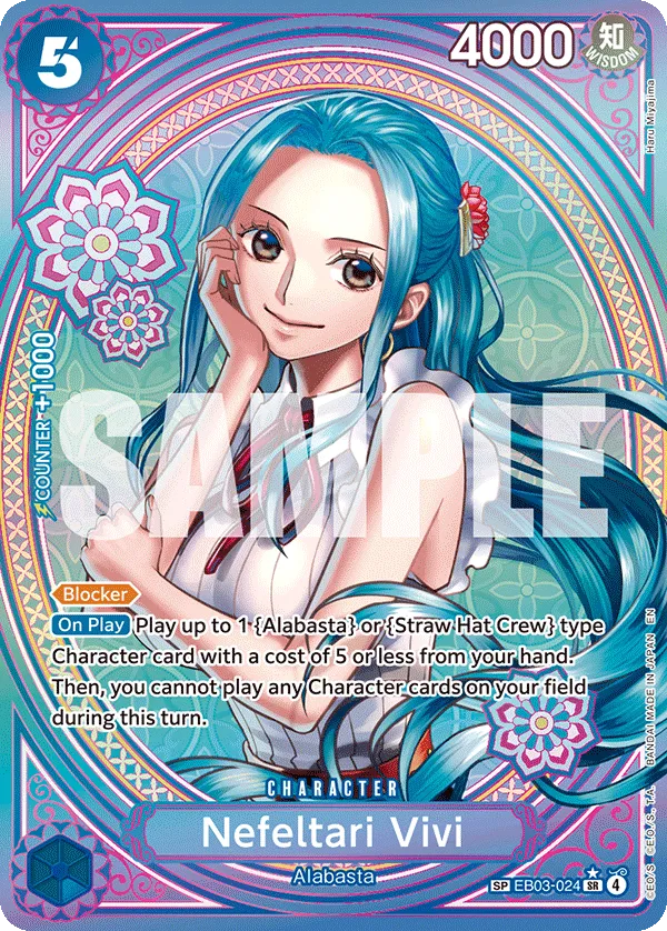 OP04-118 Nefeltari Vivi One Piece Card Game Card | One Piece Card Game