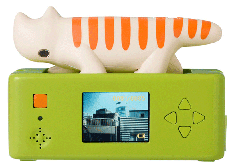 cat shaped necono digital camera