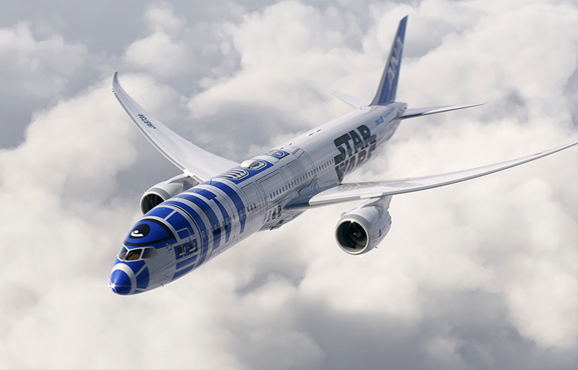 ANA's star wars themed R2-D2 aircraft to take passengers far, far away