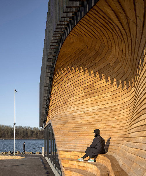 3XN honors denmark's ship-building heritage with its convex
