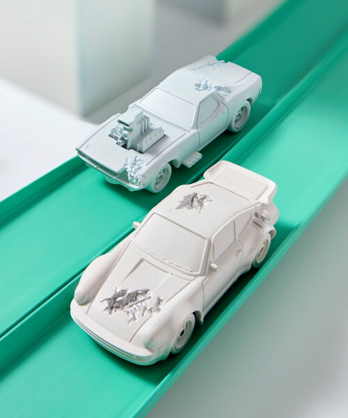 daniel arsham pairs with mattel for eroded rodger dodger and
