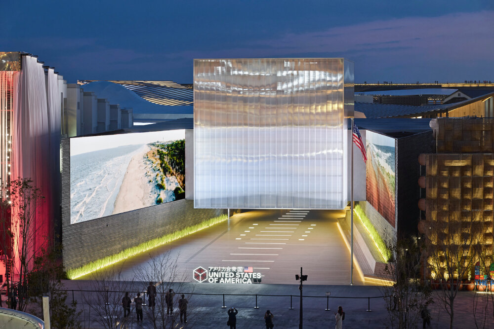 trahan architects' USA pavilion to open at expo 2025 osaka