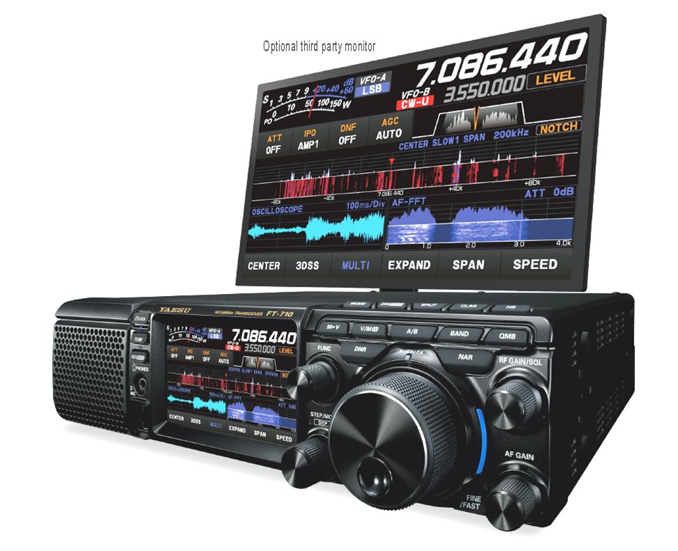 Yaesu FT-710-AESS Yaesu FT-710 AESS HF/50 MHz Base/Portable