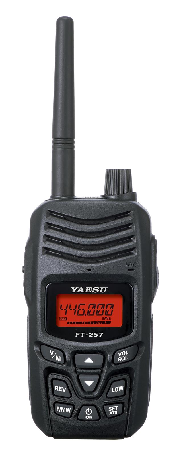 Yaesu FT-257 Yaesu FT-257 UHF 70 cm 5W FM Single Band HTs | DX