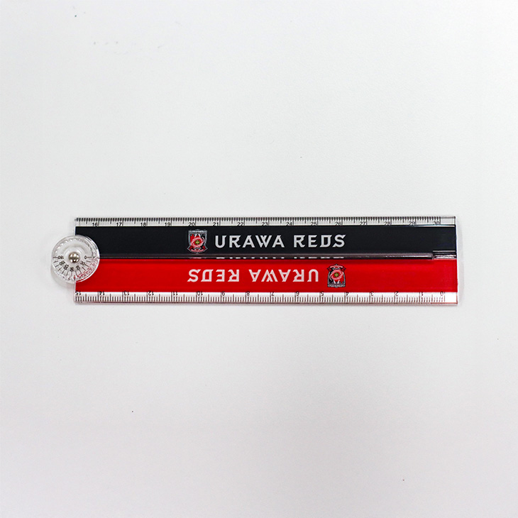 折りたたみ定規（赤/黒） | 浦和レッズオンラインショップ