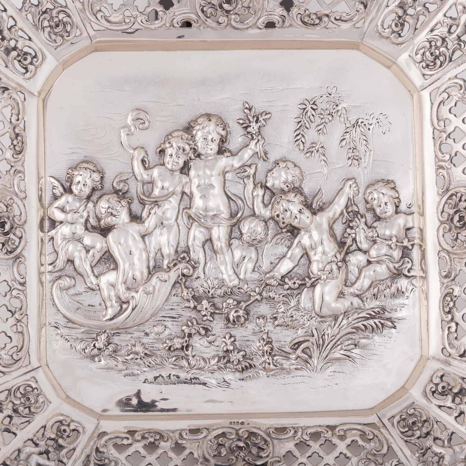 CHRISTOPH WIDMANN offering bowl, 835 silver, 20th century, | Eppli