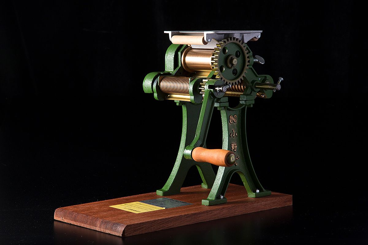 小野式製麺機 手動製麺機 緑色 クラシックデザイン 5,000円で買った1台