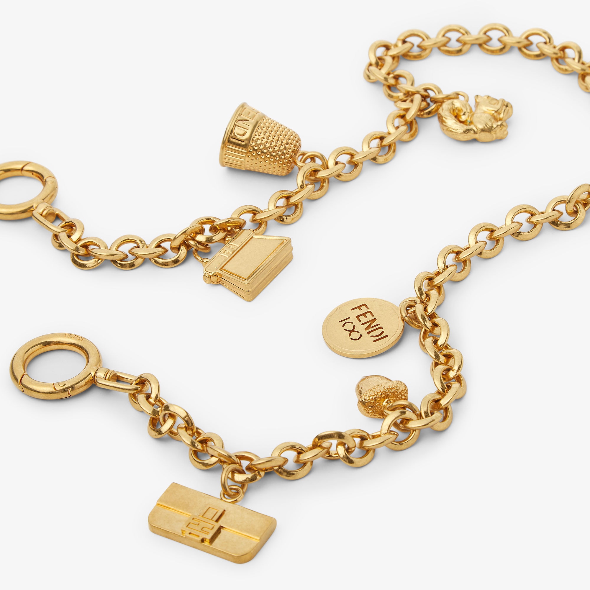 ストラップ ユー ゴールド仕上げ ゴールド | Fendi