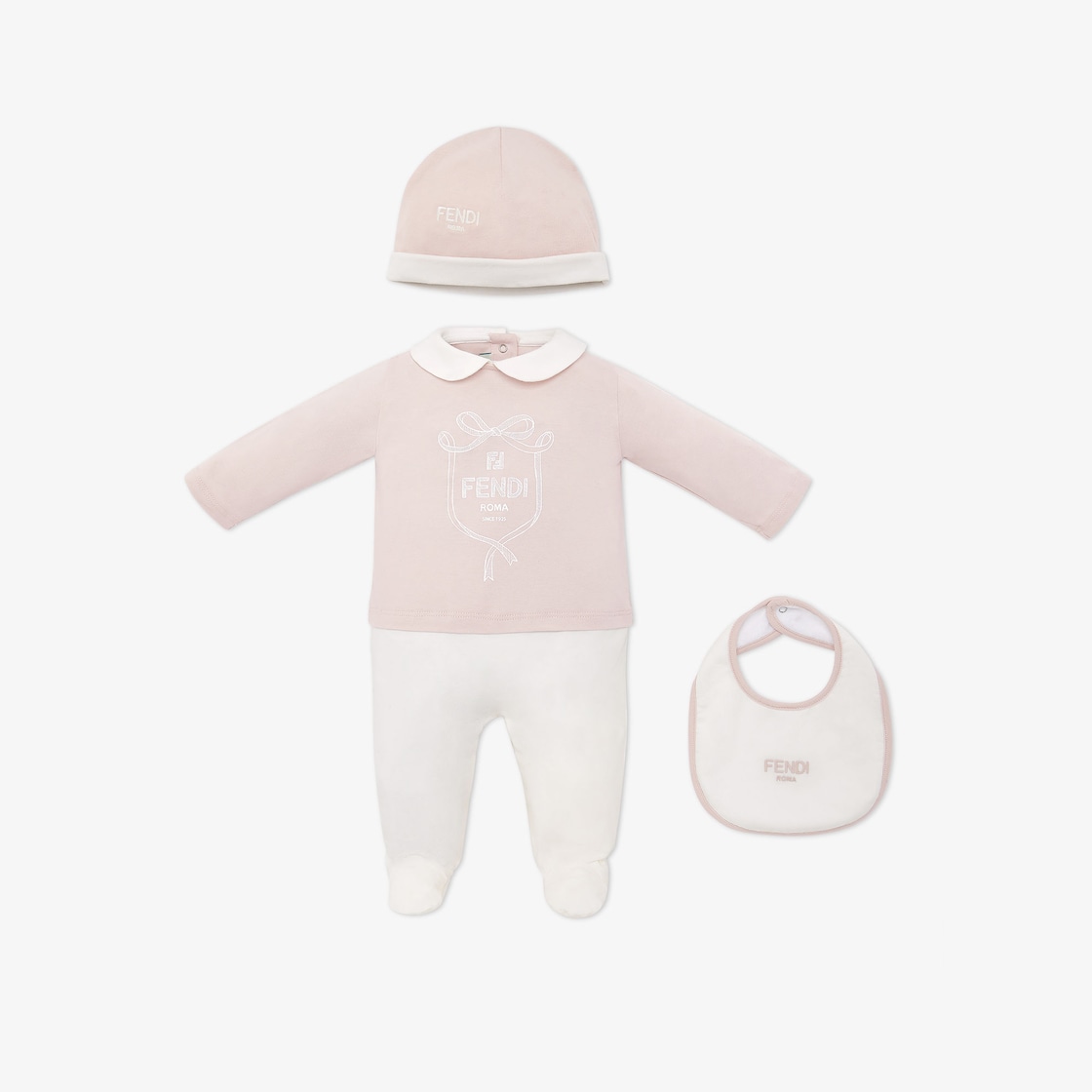 Baby Set Cotton Pink | Fendi