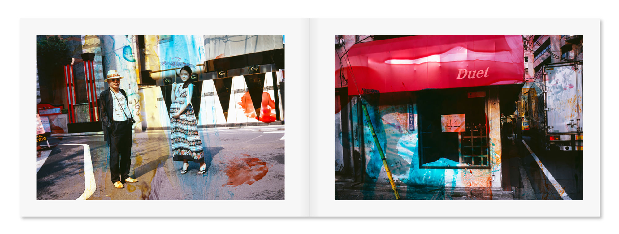 荒木経惟の映像作品群「アラキネマ」を主題とした写真集『青ノ時代