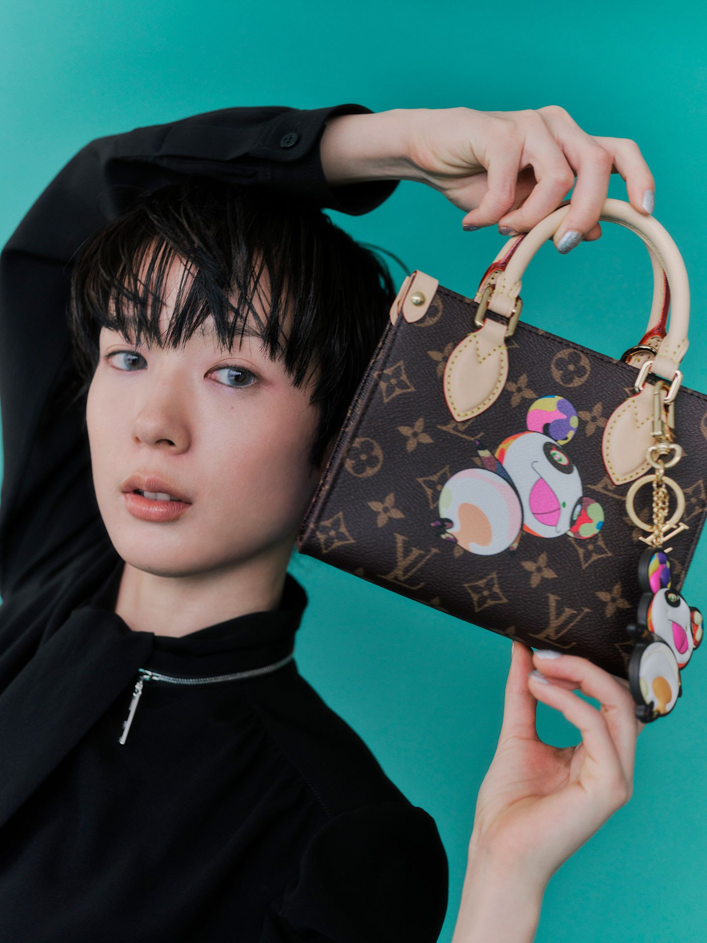 那*郎様 レア 村上隆×Louis Vuitton コラボPanda トレーディ Louis