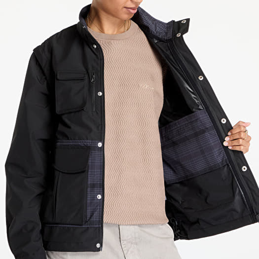 Jackets DIME Fishing Zip-Off Jacket UNISEX Black (DIMEFA241BLK