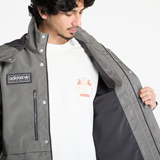 Parka Coats adidas Originals Spezial F.C. Anorak Jacket Dove Grey