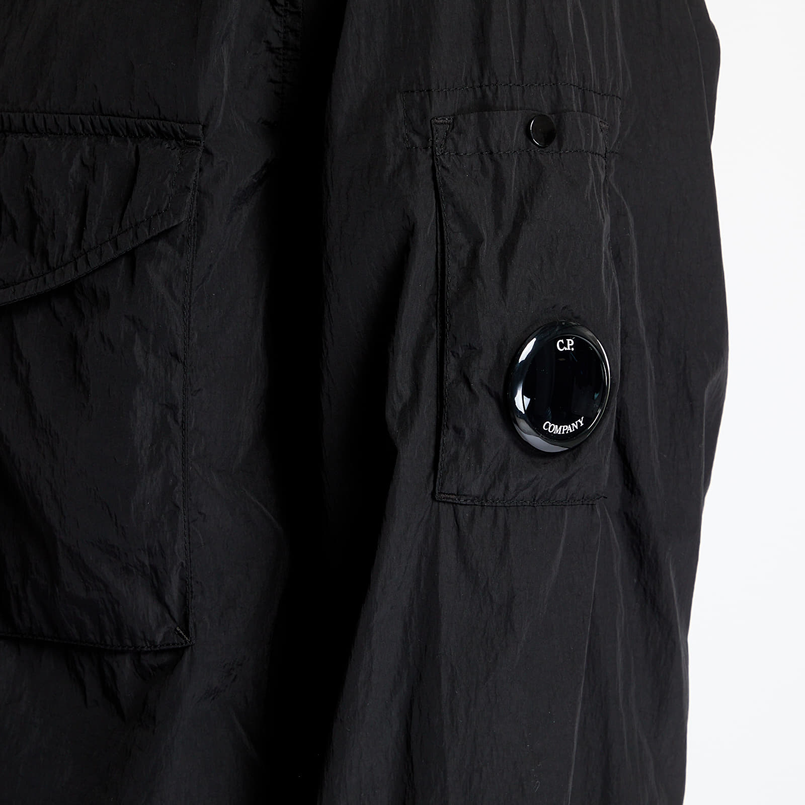 Overshirt C.P. Company Chrome-R Full Zip Overshirt Black