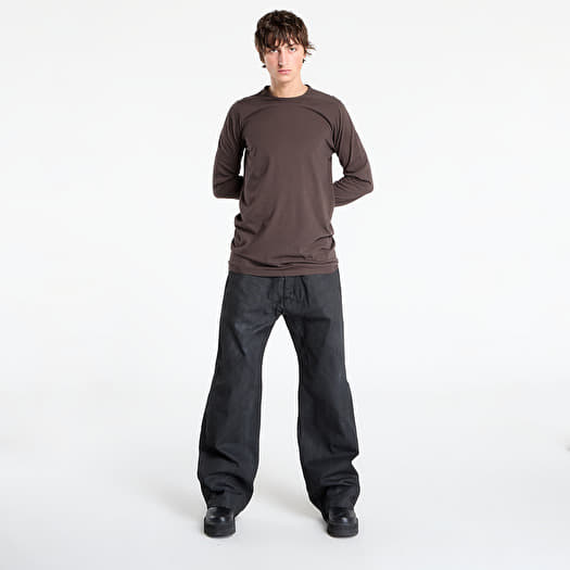 Men's jeans Rick Owens DRKSHDW Geth Jeans Black Wax (DU02E7351 BW