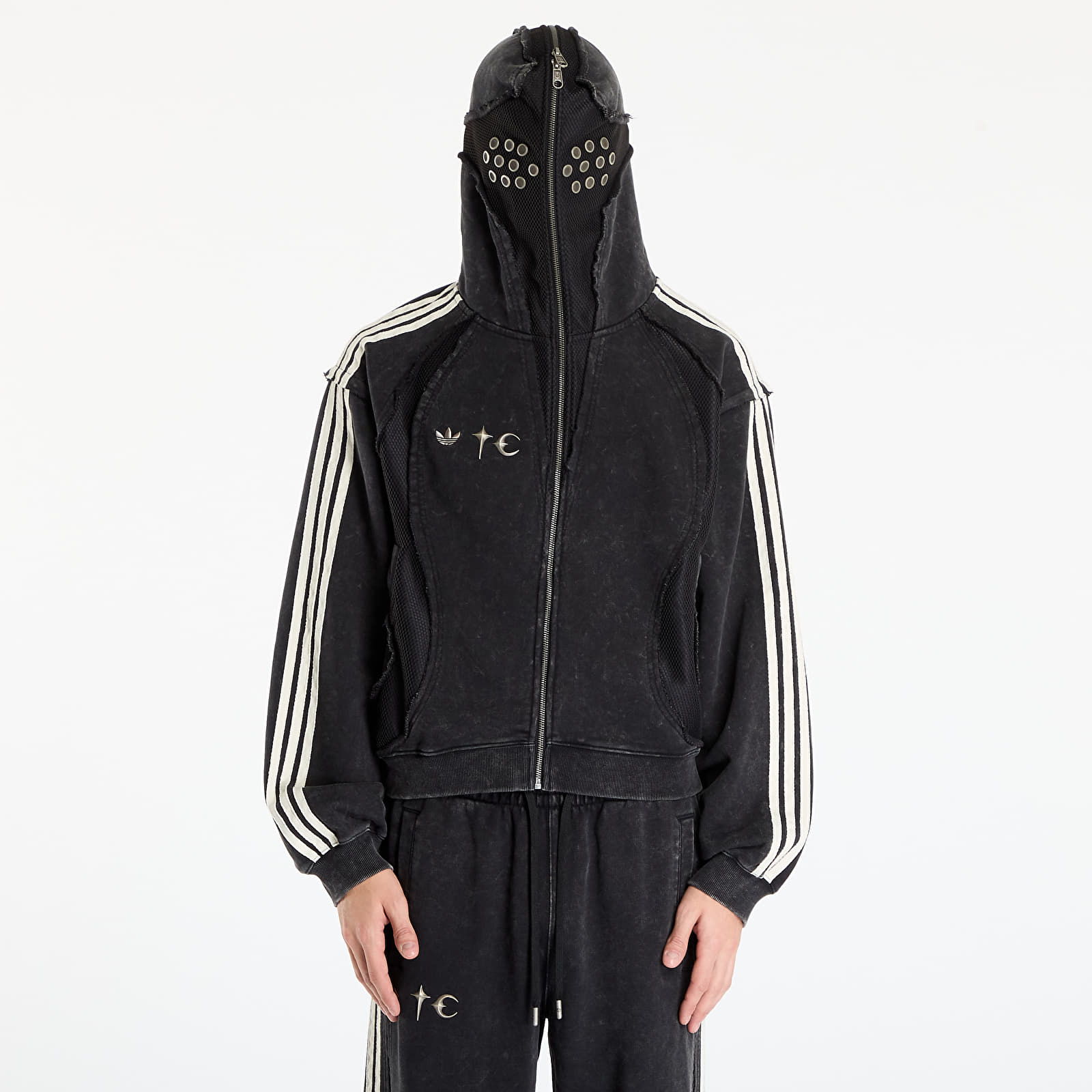 Jackets adidas x Thug Club Teamgeist Hooded Zip Up Black (KC2209