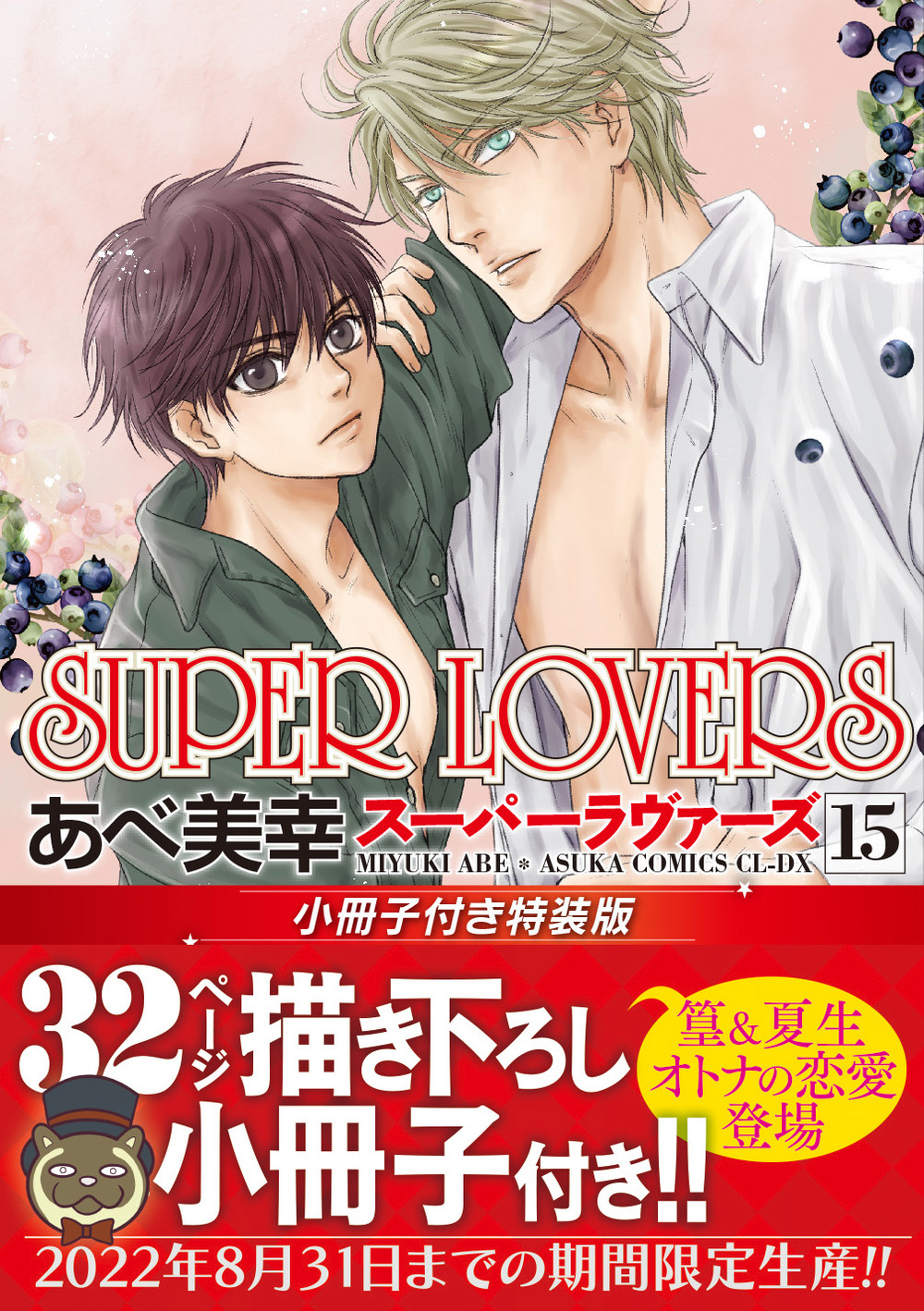 SUPER LOVERS 第15巻 小冊子付き特装版」あべ美幸 [あすかコミックス