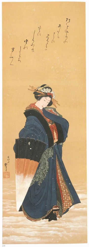 ニトリ、北斎の肉筆画を6.2億円で落札 過去最高額 小樽の美術館で公開