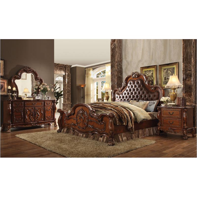 23137ek-hb Acme Furniture Eastern King Bed - Cherry Oak