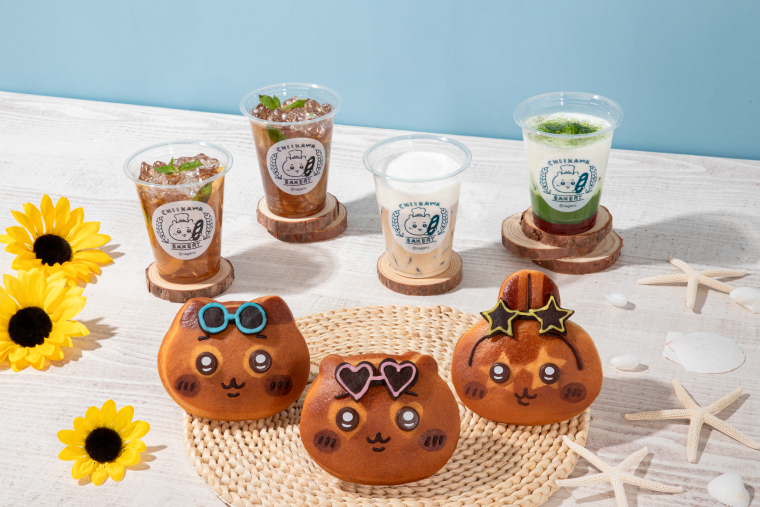 ちいかわベーカリーにこんがり日焼けが可愛い夏限定パンと特典付き
