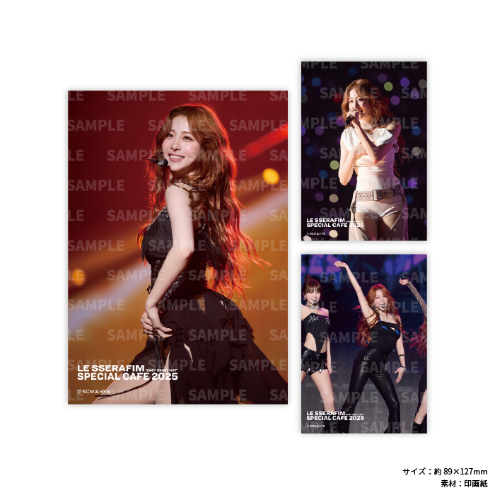 ITEMS - LE SSERAFIM SPECIAL CAFE 2025 'EASY CRAZY HOT'