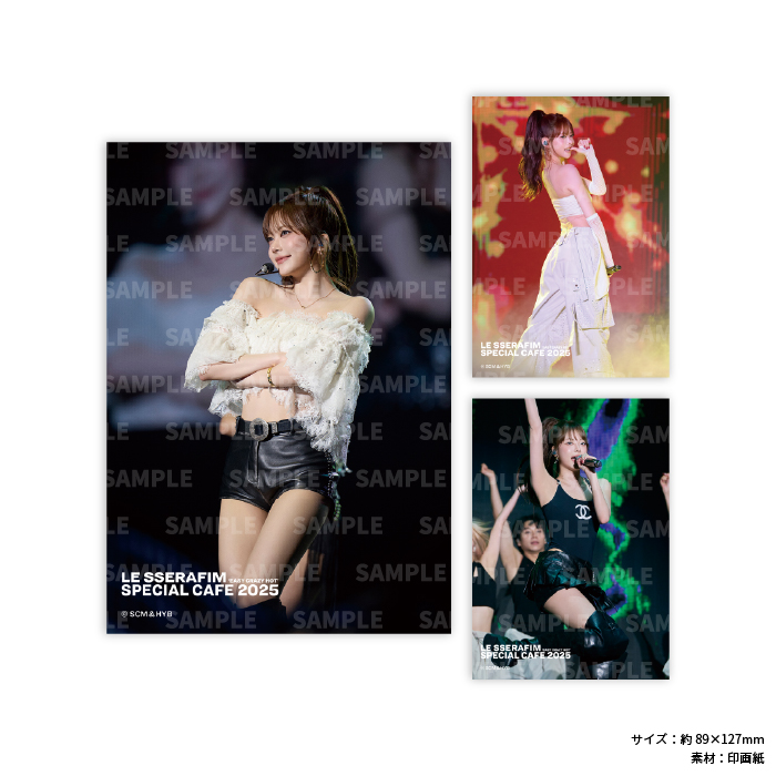 ITEMS - LE SSERAFIM SPECIAL CAFE 2025 'EASY CRAZY HOT'