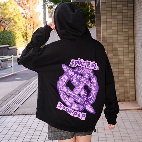 SPIKEPOP 25 TABLOID パーカー(パープル) | G4 Online Space