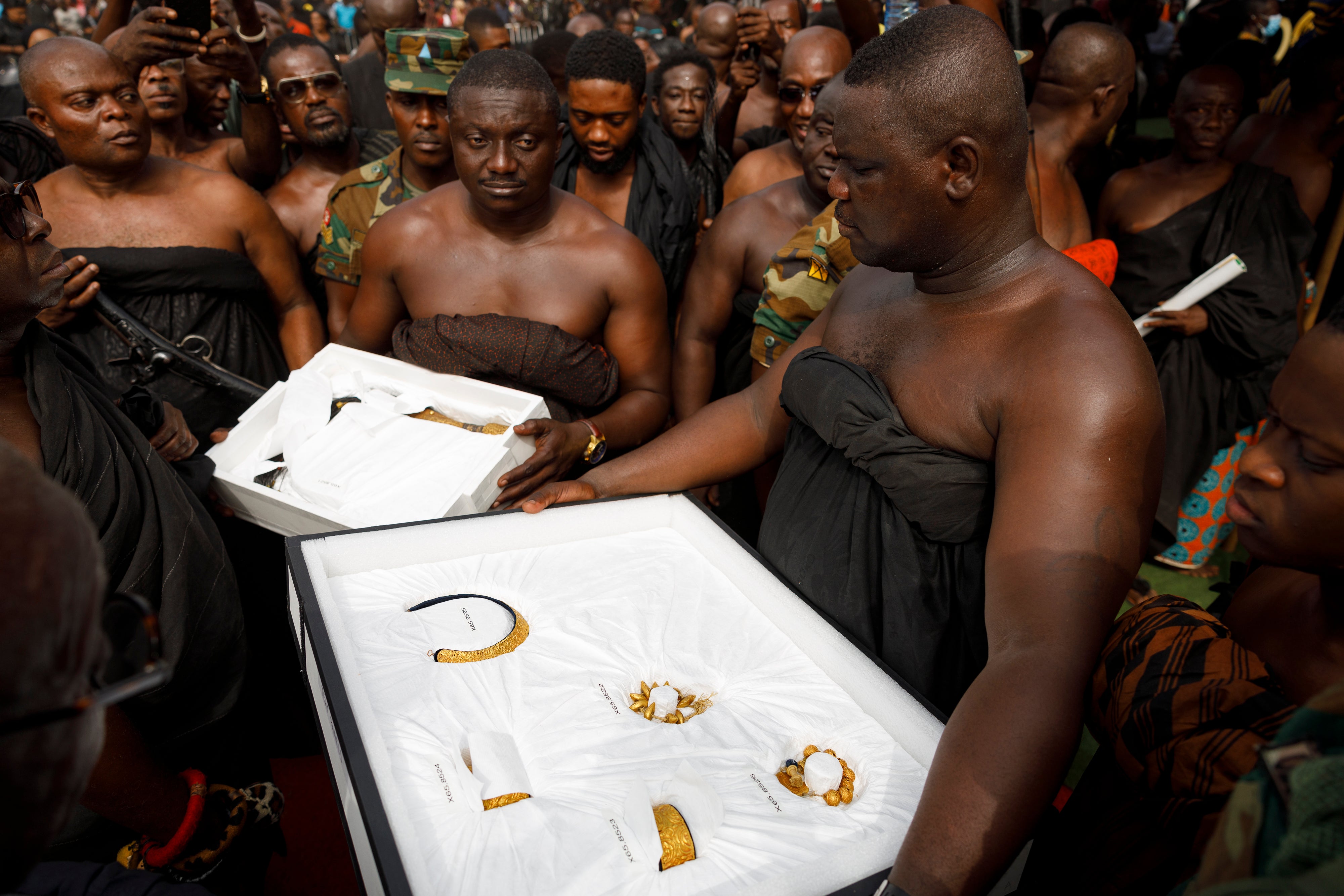 Ghana artifacts that were looted 150 years ago by British forces
