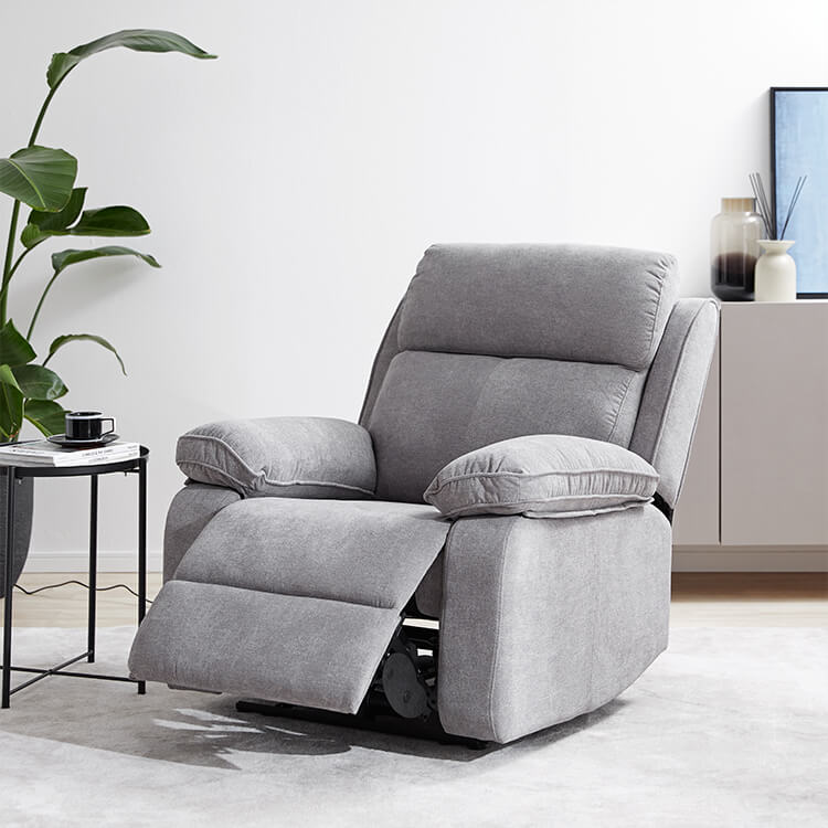 かず 電動リクライニングソファ 1人掛け logan 電動リクライニング