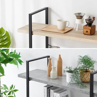 オープンシェルフ(幅100cm) 3段 ナチュラルカラーがおしゃれな