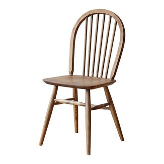 ダイニングチェア 単品 バーチ 木製 マーガレット 板座 [幅43