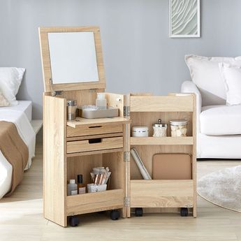 折りたたみ式ドレッサーワゴン 半完成品 [幅38] | 【公式】LOWYA