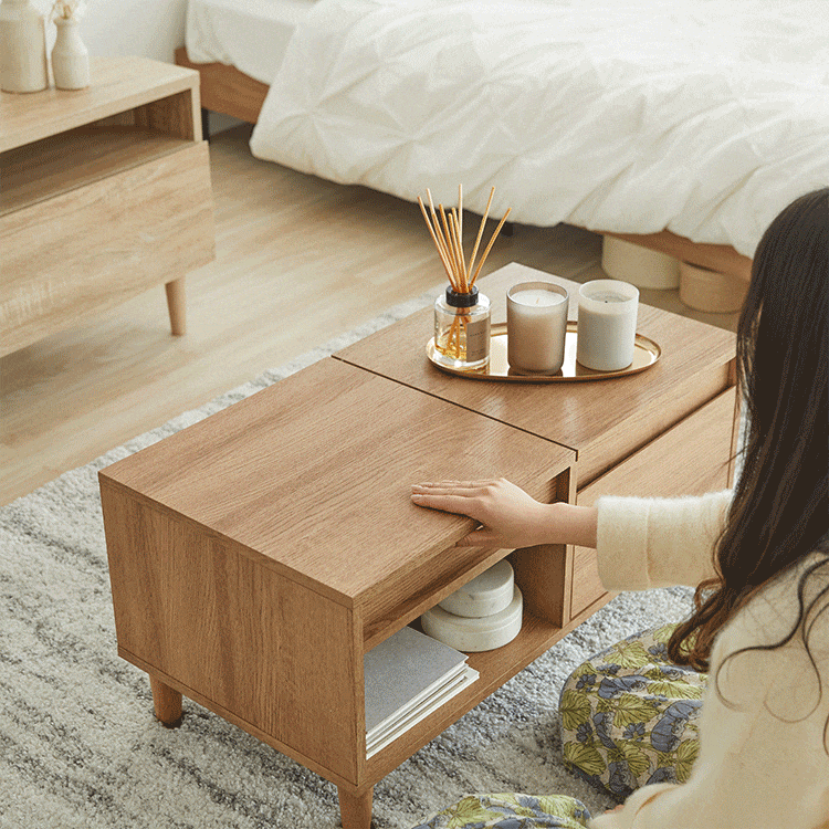 ドレッサーテーブル ディスプレイ収納付き 可動ミラー付き ロー