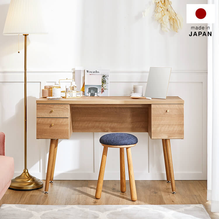 ドレッサー デスク 収納付 [幅110] | 【公式】LOWYA(ロウヤ) 家具